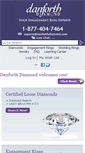 Mobile Screenshot of danforthdiamond.com